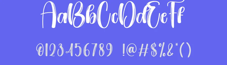 Fairytale Brush Font by creativeletter — Script Handwritten Font — thumbnail 3