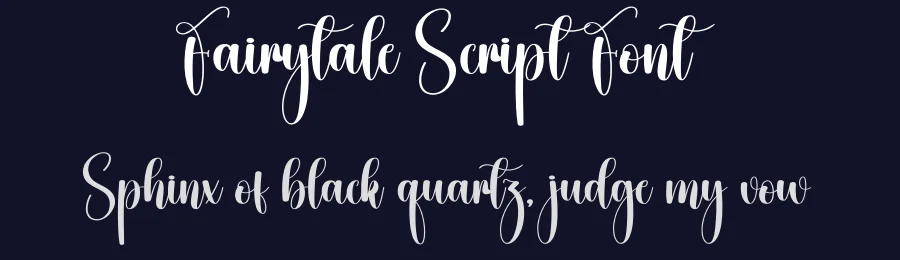 Fairytale Script Font by creativeletter — Script Handwritten Font — thumbnail 2