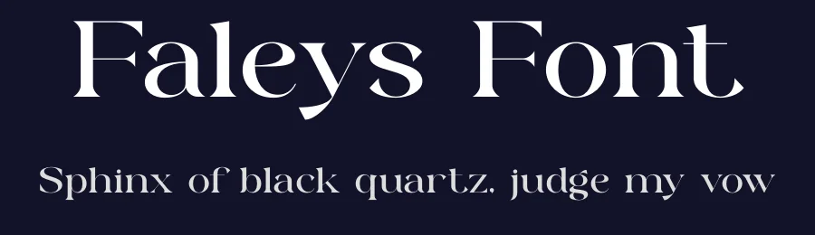 Faleys Font by SURATMI — Serif Font — thumbnail 2