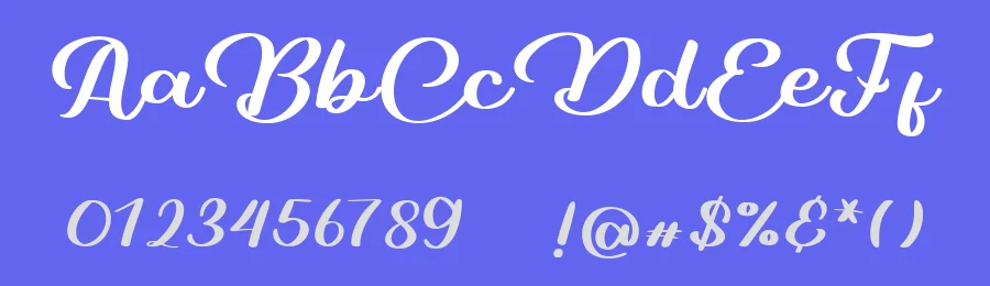 Fallen Danilla Font by bearydsgn — Script Handwritten Font — thumbnail 3