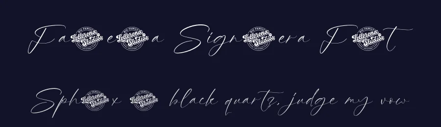 Fallesta Signatera Font by letterenastudios — Script Handwritten Font — thumbnail 2