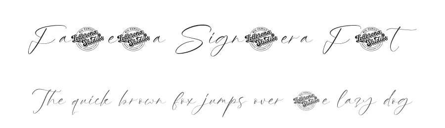 Fallesta Signatera Font by letterenastudios — Script Handwritten Font