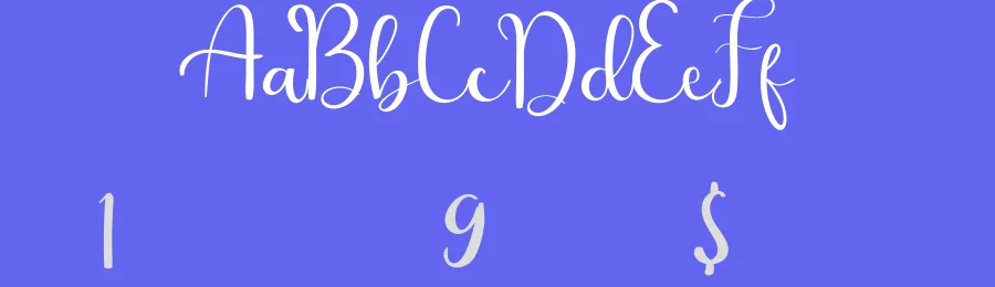 Falling Calligraphy Font by Nuryanto Dwi — Script Handwritten Font — thumbnail 3