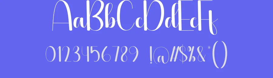 Falling Script Font by creativeletter — Script Handwritten Font — thumbnail 3