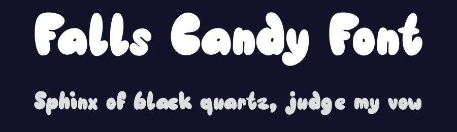 Falls Candy Font by MasyafiStudio — Decorative Font — thumbnail 2