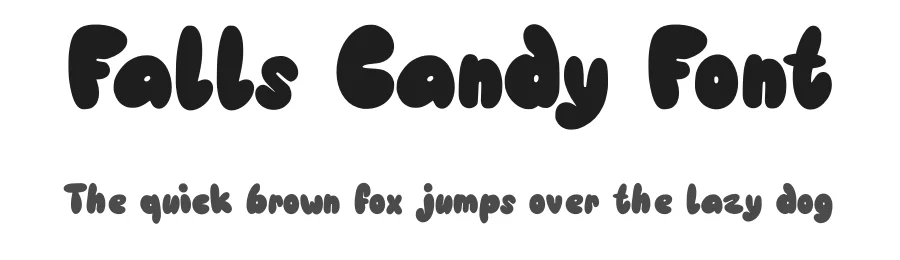 Falls Candy Font by MasyafiStudio — Decorative Font