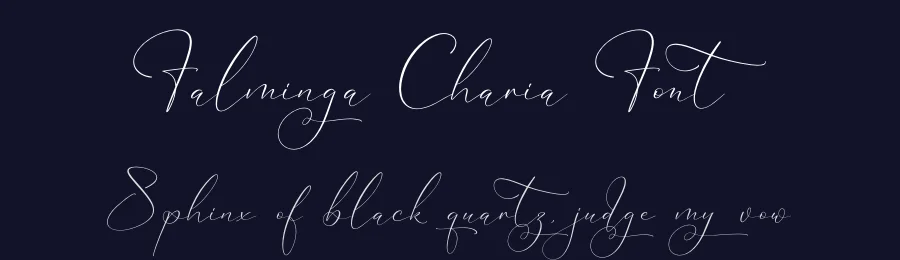 Falminga Charia Font by letterfabric — Script Handwritten Font — thumbnail 2