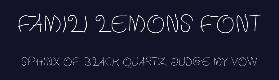 Famili Lemons Font by ffeeaarr — Script Handwritten Font — thumbnail 2