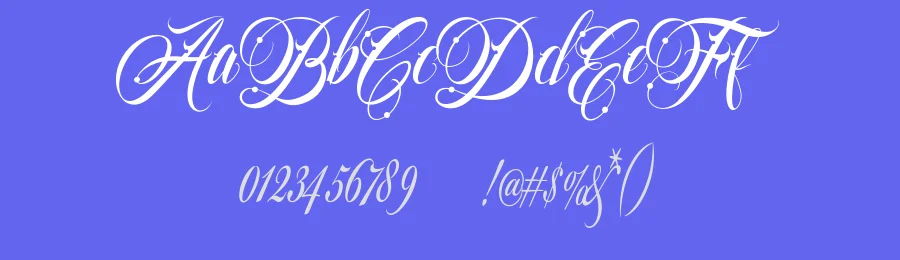 Familia Tattoo Font by Muntab_Art — Blackletter Font — thumbnail 3