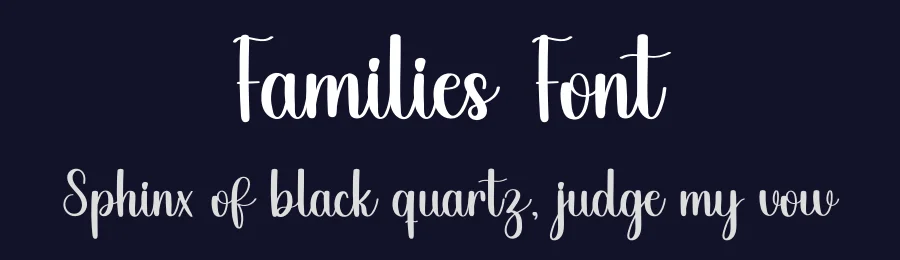 Families Font by inermediaSTUDIO — Script Handwritten Font — thumbnail 2