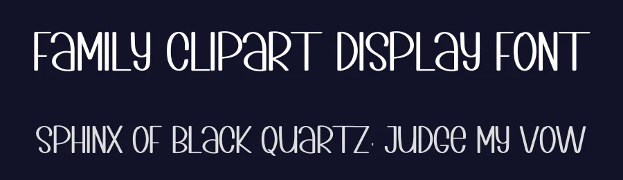 Family Clipart Display Font by inermediaSTUDIO — Script Handwritten Font — thumbnail 2