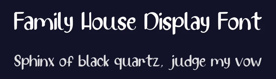 Family House Display Font by inermediaSTUDIO — Display Font — thumbnail 2