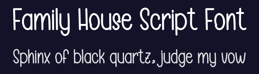 Family House Script Font by inermediaSTUDIO — Display Font — thumbnail 2
