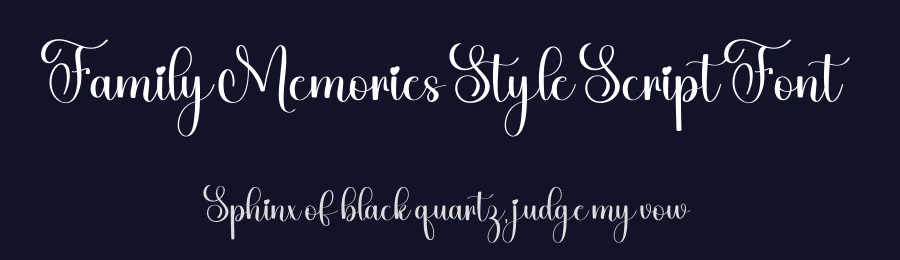 Family Memories Style Script Font by freshtypeink — Script Handwritten Font — thumbnail 2