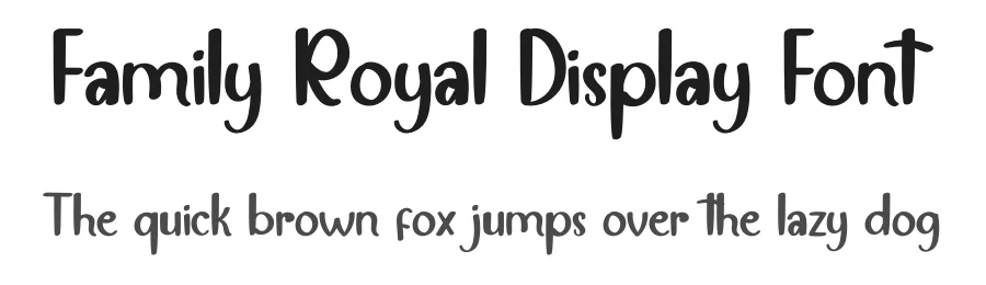 Family Royal Display Font by inermediaSTUDIO — Display Font