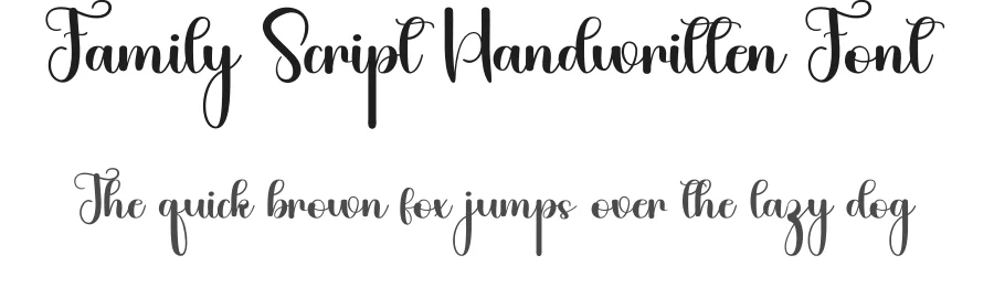 Family Script Handwritten Font by inermediaSTUDIO — Script Handwritten Font