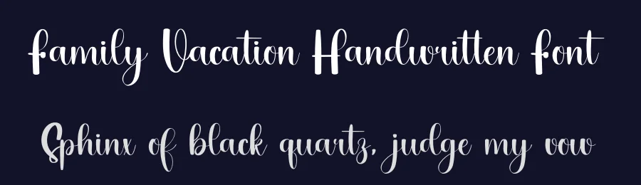 Family Vacation Handwritten Font by inermediaSTUDIO — Script Handwritten Font — thumbnail 2