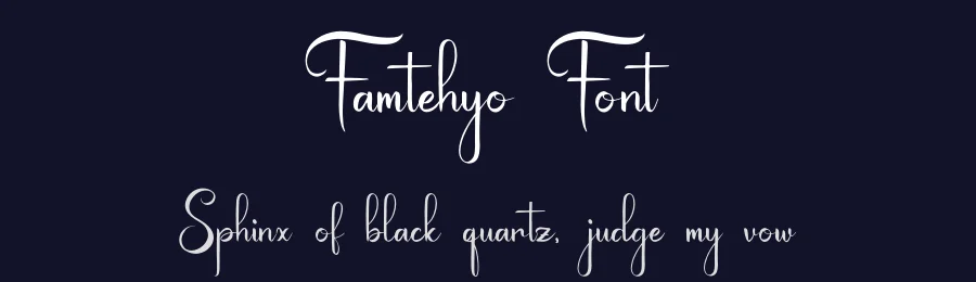 Famtehyo Font by Gracetypestudio — Script Handwritten Font — thumbnail 2