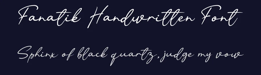 Fanatik Handwritten Font by andikastudio — Script Handwritten Font — thumbnail 2