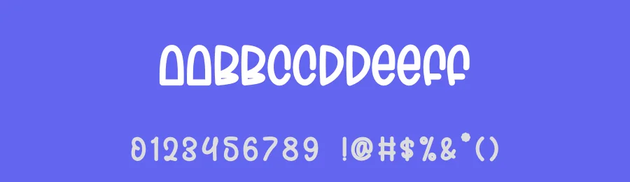 Fancy Bubble Display Font by andikastudio — Display Font — thumbnail 3