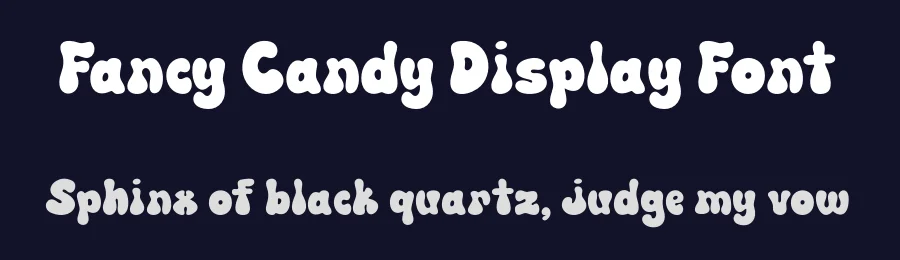 Fancy Candy Display Font by Siapgraph — Display Font — thumbnail 2