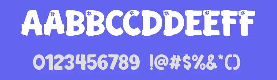 Fancy Flower Font by Siapgraph — Display Font — thumbnail 3