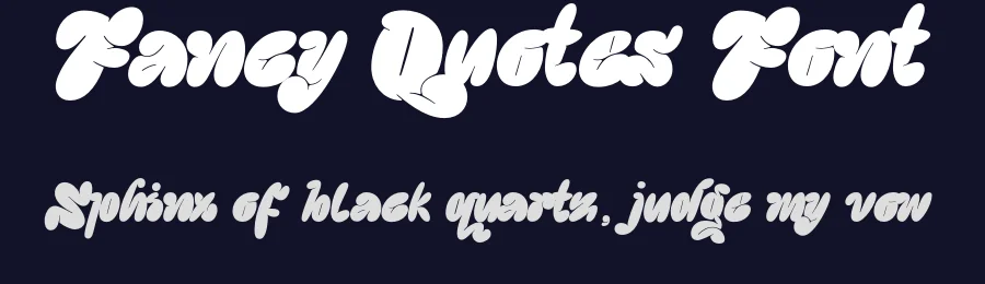 Fancy Quotes Font by Letterhend Studio — Display Font — thumbnail 2
