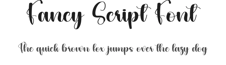 Fancy Script Font by andikastudio — Script Handwritten Font