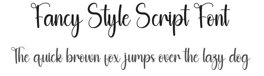 Fancy Style Script Font by andikastudio — Script Handwritten Font