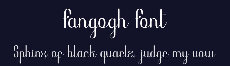 Fangogh Font by Denustudios — Script Handwritten Font — thumbnail 2