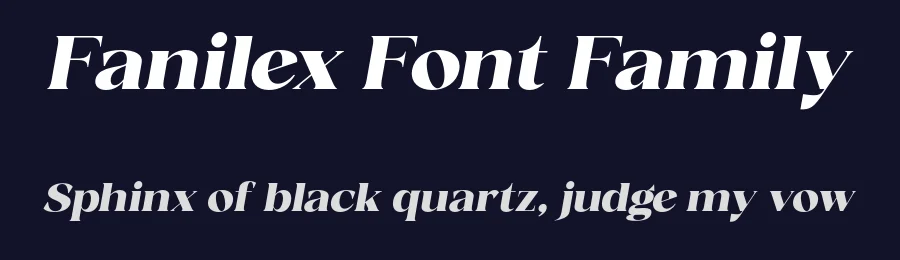 Fanilex Font Family by Propertype — Serif Font — thumbnail 2