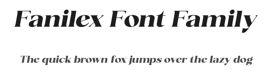 Fanilex Font Family by Propertype — Serif Font