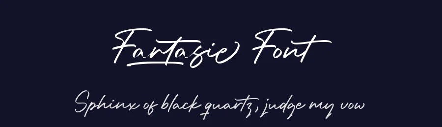 Fantasie Font by AesthericaStudio — Script Handwritten Font — thumbnail 2