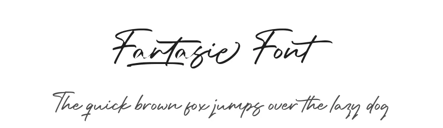 Fantasie Font by AesthericaStudio — Script Handwritten Font