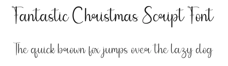 Fantastic Christmas Script Font by andikastudio — Script Handwritten Font