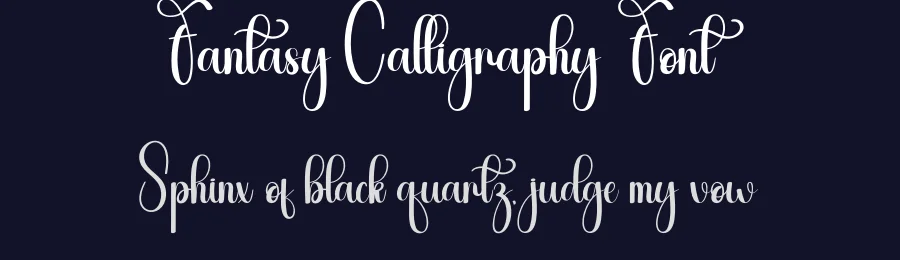 Fantasy Calligraphy Font by andikastudio — Script Handwritten Font — thumbnail 2