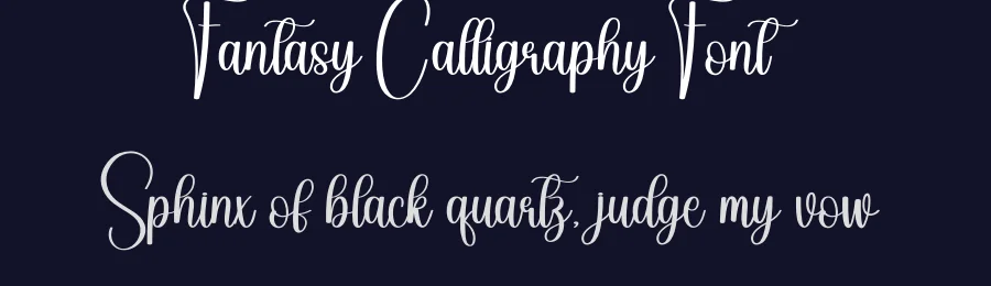 Fantasy Calligraphy Font by andikastudio — Script Handwritten Font — thumbnail 2