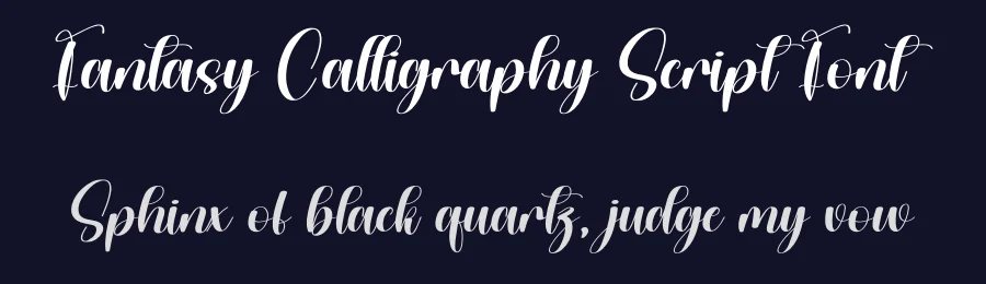 Fantasy Calligraphy Script Font by andikastudio — Display Font — thumbnail 2