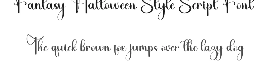 Fantasy Halloween Style Script Font by inermediaSTUDIO — Script Handwritten Font