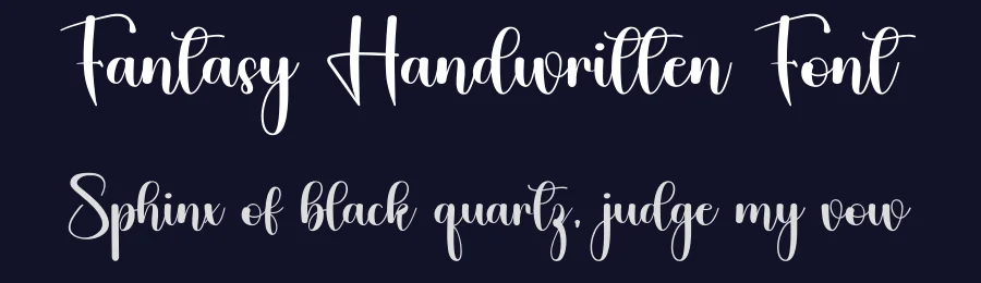 Fantasy Handwritten Font by inermediaSTUDIO — Script Handwritten Font — thumbnail 2