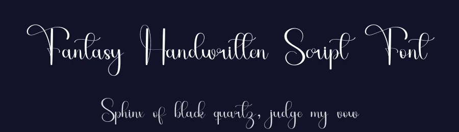 Fantasy Handwritten Script Font by inermediaSTUDIO — Script Handwritten Font — thumbnail 2