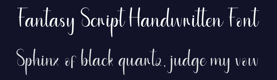 Fantasy Script Handwritten Font by andikastudio — Script Handwritten Font — thumbnail 2