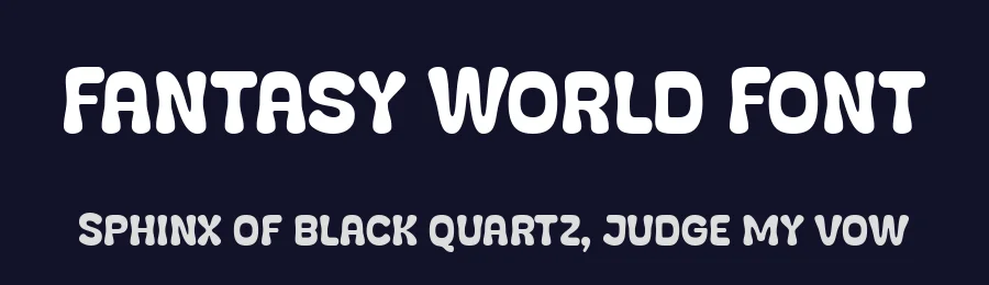 Fantasy World Font by Jasm 7NTypes — Display Font — thumbnail 2