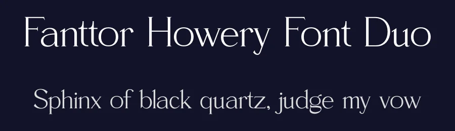 Fanttor Howery Font Duo by Storytype — Serif Font — thumbnail 2