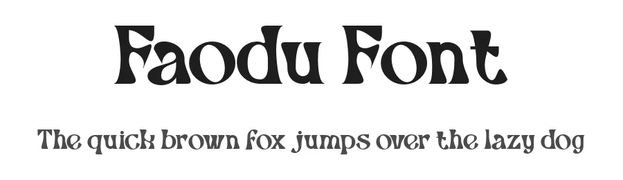 Faodu Font by Nirmana Visual — Display Font