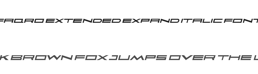 Faqro Extended Expand Italic Font by ffeeaarr — Serif Font