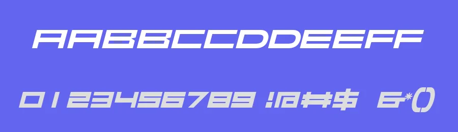 Faqro Extended Italic Font by ffeeaarr — Decorative Font — thumbnail 3