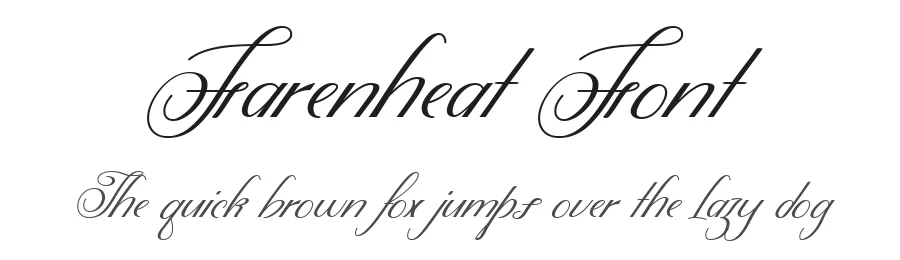 Farenheat Font by Pollux of Geminorum — Script Handwritten Font