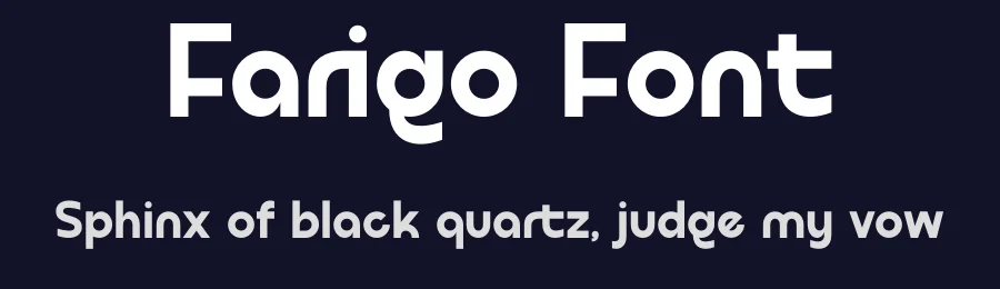Farigo Font by MaikoHatta — Decorative Font — thumbnail 2