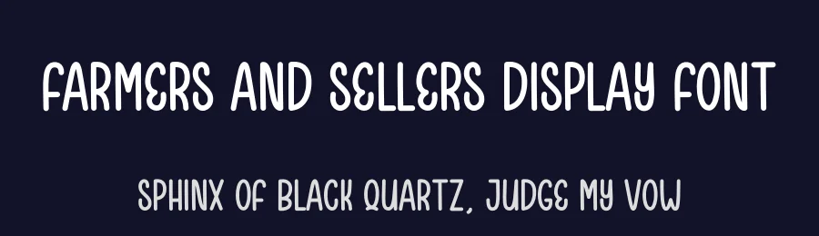 Farmers And Sellers Display Font by andikastudio — Script Handwritten Font — thumbnail 2